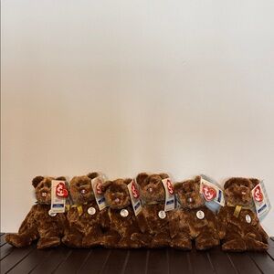 Beanie babies Fifa flag collection